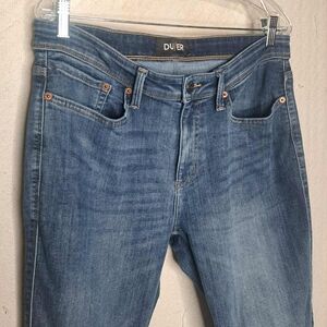 DUER Men's Skinny Blue Jeans